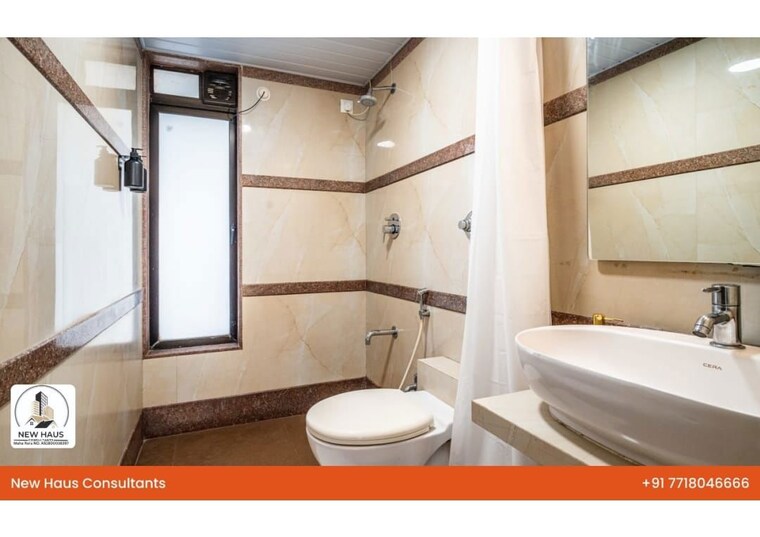 Bathroom, chandak-stella 3 Bedroom 881 Sq.Ft. Apartment In Goregaon West Mumbai 10573871
