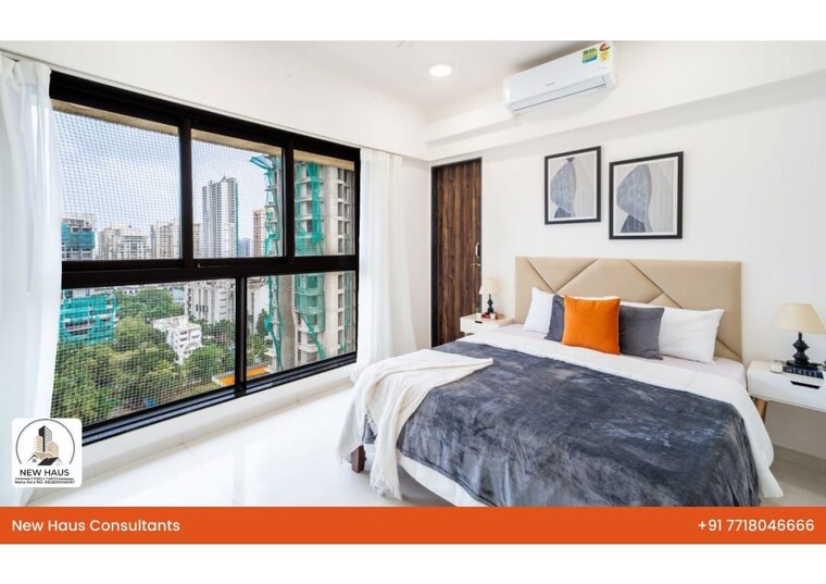 Bedroom, chandak-stella 3 Bedroom 881 Sq.Ft. Apartment In Goregaon West Mumbai 10573871