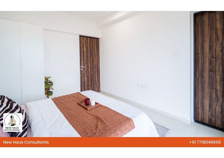 Bedroom, chandak-stella 3 Bedroom 881 Sq.Ft. Apartment In Goregaon West Mumbai 10573871