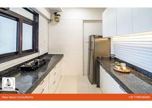 Kitchen in 3 BHK Apartment at Chandak Stella, Goregaon West – for Sale