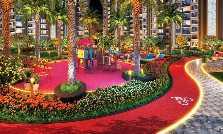 Garden, vtp-beaumonde 3 Bedroom 1520 Sq.Ft. Apartment In Kharadi Pune 10573873