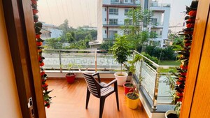 Balcony in 1 RK Apartment at Spring Garden Faizabad Road, Faizabad Road – for Rent