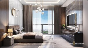Living Room in 3 BHK Apartment at Mantra Mesmer, Keshav Nagar – for Sale