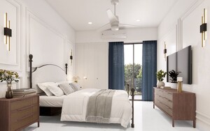 Bedroom in 4 BHK Apartment at T And T Eutopia Phase 1, Siddharth Vihar – for Sale