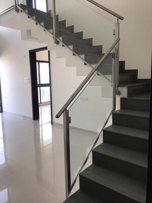 Staircase in 2 BHK Apartment at Gera Adara, Hinjewadi – for Rent