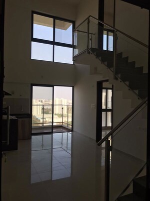 Staircase in 2 BHK Apartment at Gera Adara, Hinjewadi – for Rent