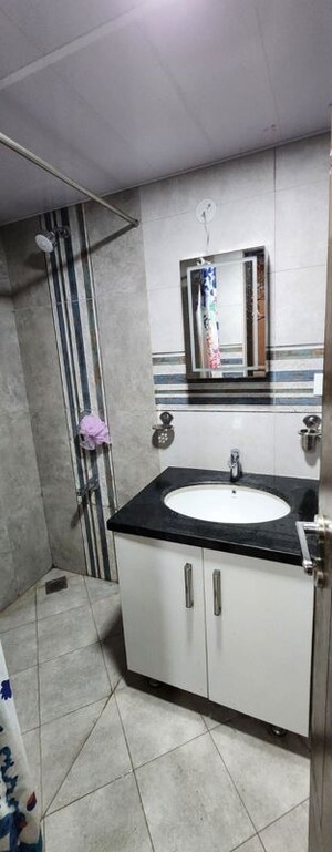 Staircase in 3 BHK Apartment at Sumadhura Acropolis, Gachibowli – for Rent
