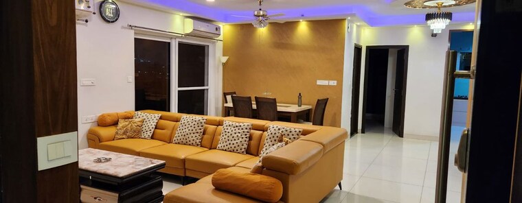 Living Room, sumadhura-acropolis 3 Bedroom 1925 Sq.Ft. Apartment In Gachibowli Hyderabad 10573939