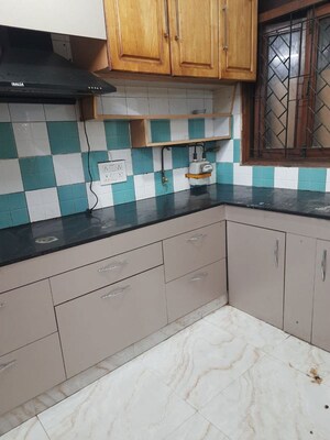 Kitchen in 3 BHK Builder Floor at Chittaranjan Park – for Rent