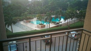 Balcony in 1 BHK Apartment at Lodha Casa Viva, Majiwada – for Rent