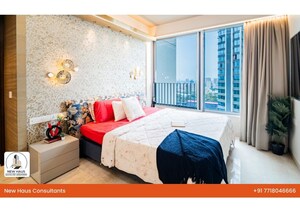 Bedroom in 4 BHK Apartment at Oberoi Exquisite Goregaon, Goregaon East – for Sale