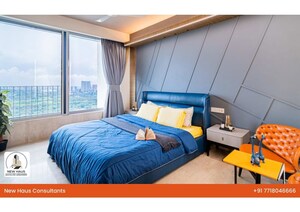 Bedroom in 4 BHK Apartment at Oberoi Exquisite Goregaon, Goregaon East – for Sale