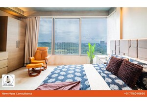 Bedroom in 4 BHK Apartment at Oberoi Exquisite Goregaon, Goregaon East – for Sale