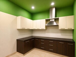 Kitchen in 3 BHK Builder Floor at Greater Kailash I – for Sale