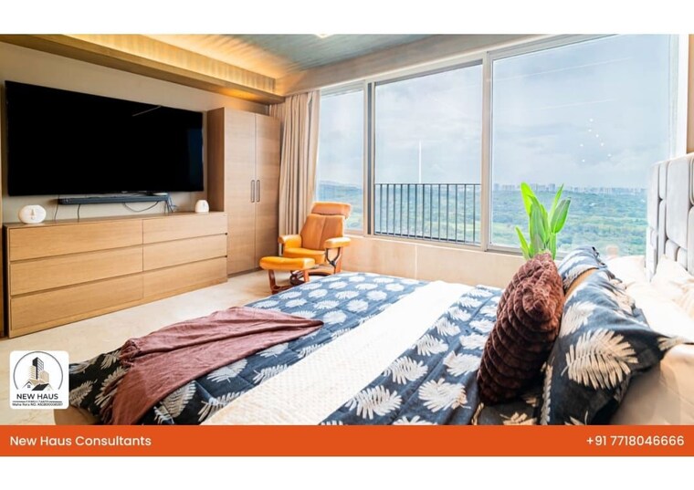 Bedroom, oberoi-exquisite-goregaon 4 Bedroom 2053 Sq.Ft. Apartment In Goregaon East Mumbai 10573961