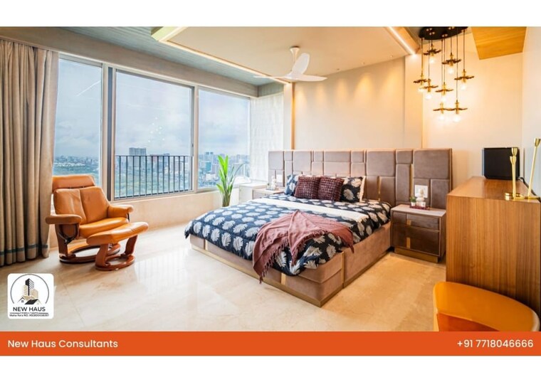 Living Room, oberoi-exquisite-goregaon 4 Bedroom 2053 Sq.Ft. Apartment In Goregaon East Mumbai 10573961
