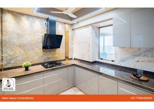 Kitchen in 4 BHK Apartment at Oberoi Exquisite Goregaon, Goregaon East – for Sale