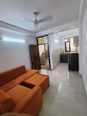 Living Room in 1 BHK Apartment at Freedom Fighters Enclave – for Rent