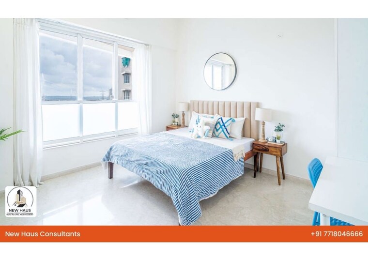 Bedroom, kalpataru-radiance 3 Bedroom 1319 Sq.Ft. Apartment In Goregaon West Mumbai 10573974