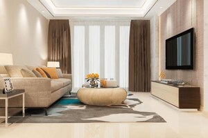 Living Room in 3 BHK Builder Floor at Sector 1 Greater Noida – for Sale