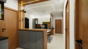 Kitchen in 3 BHK Apartment at IRA Aspiration, Kollur – for Sale