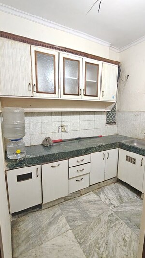 Kitchen in 2 BHK Builder Floor at Malviya Nagar – for Rent