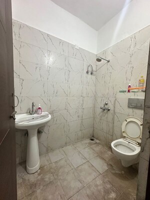 Bathroom in 2 BHK Builder Floor at Sunny Enclave – for Rent