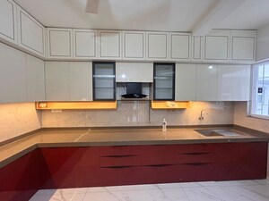 Kitchen in 3 BHK Apartment at Pristine Greens, Moshi – for Rent