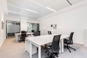 Team Area in  Office Space at Wave One, Sector 18 – for Rent