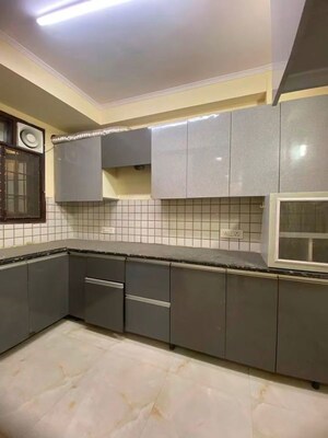 Kitchen in 3 BHK Apartment at Chattarpur – for Rent