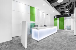 Kitchen in  Office Space at Alphathum, Sector 90 – for Rent