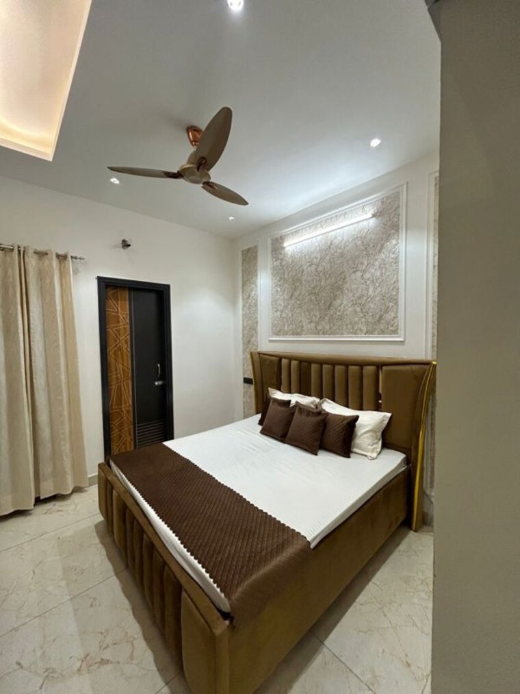 Bedroom, aerocity 3 Bedroom 250 Sq.Yd. Builder Floor In Aerocity Mohali 10574028