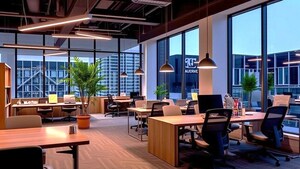 Team Area in  Office Space at Lotus Grandeur, Andheri West – for Rent