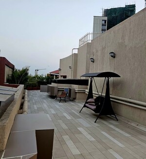 Terrace in 2 BHK Apartment at Truearth View, Vikhroli East – for Rent
