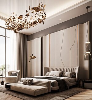 Bedroom in 6+ BHK Independent House at Virat Nagar – for Sale