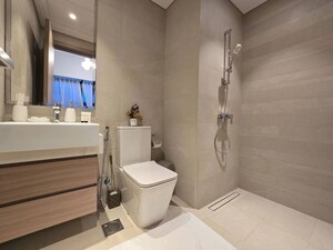 Bathroom in 2 BHK Apartment at Dosti Planet North, Shilphata – for Sale