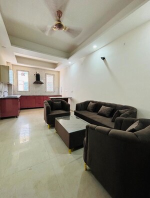 Living Room in 1 BHK Builder Floor at Sector 47 – for Rent