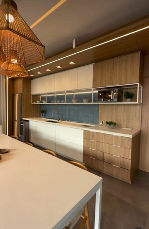 Kitchen in 3 BHK Apartment at Lodha The Park, Worli – for Sale
