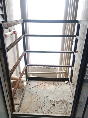Staircase in 2 BHK Apartment at UK Iridium, Kandivali East – for Rent