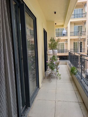 Balcony in 2 BHK Builder Floor at Sector 55 – for Rent