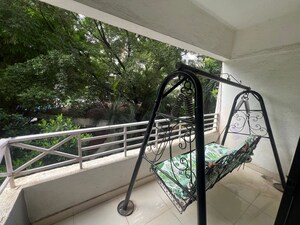 Balcony in 2 BHK Apartment at Rakshak Nagar Gold, Kharadi – for Rent