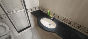 Bathroom in 2 BHK Apartment at Kshitij CHS Sanpada, Sanpada – for Rent