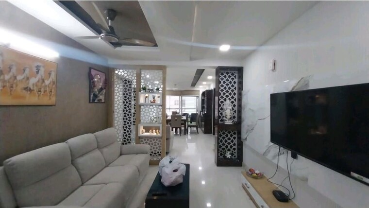 Living Room, brc-sri-hemadurga-sivahills 3 Bedroom 1755 Sq.Ft. Apartment In Manikonda Hyderabad 10529459