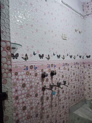 Bathroom in 2 BHK Builder Floor at Rohini – for Rent