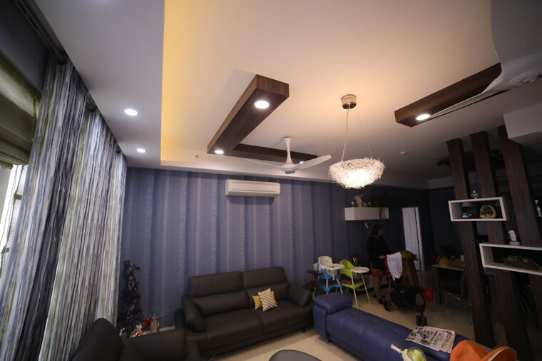 Living Room, m3m-merlin 3.5 Bedroom 2360 Sq.Ft. Apartment In Sector 67 Gurgaon 10574165