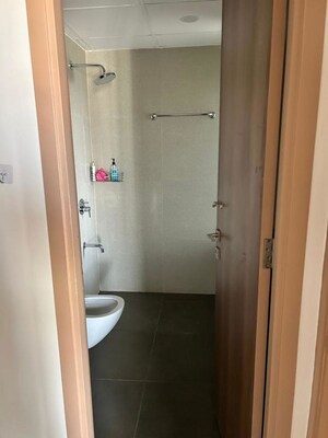 Bathroom in 3 BHK Apartment at Piramal Vaikunth, Balkum Pada – for Rent