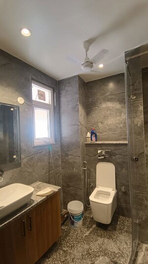 Bathroom in 3 BHK Builder Floor at Shanti Kunj – for Sale
