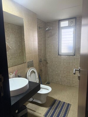 Bathroom in 4 BHK Apartment at Lodha Belmondo, Gahunje – for Rent