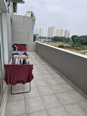 Balcony in 4 BHK Villa at Valmark City Ville, Bannerghatta Road – for Rent