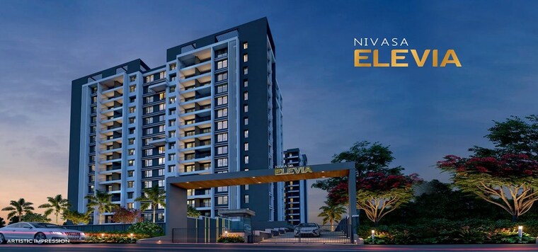 Exterior View, nivasa-elevia 3 Bedroom 1420 Sq.Ft. Apartment In Keshav Nagar Pune 10574232